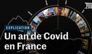 Le résumé vidéo d'un an de Covid-19 en France