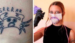 Cette tatoueuse ne sait pas dessiner et pourtant elle a un succès fou