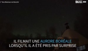 Une météorite illumine le ciel de Laponie