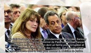 ✅ Nicolas Sarkozy condamné - pourquoi Carla Bruni était absente lors du verdict