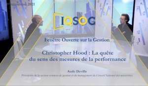 Christopher Hood : La quête du sens des mesures de la performance [Aude Deville]