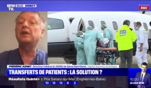 Frédéric Adnet (SAMU de Seine-Saint-Denis): "Dès aujourd'hui, on évacue certains patients d'Ile-de-France par voie aérienne"