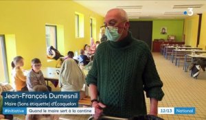Crise sanitaire : dans l’Eure, le maire d’Ecaquelon fait le service dans les cantines scolaires