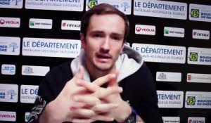 ATP - Marseille 2021 - Daniil Medvedev : "Pour être numéro 1, il faut gagner des Grands Chelems"