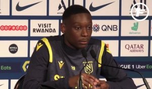 Paris SG-FC Nantes, Randal Kolo Muani : «il y avait penalty»