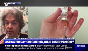 Pr Lelièvre: "La balance en faveur du bénéfice est très claire, (...) le vaccin AstraZeneca est remarquablement efficace"