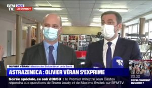 Olivier Véran: "Les gens ne sont pas en danger parce qu'ils auraient été vaccinés par AstraZeneca"