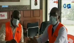 RTG/ Covid-19 - Campagne de sensibilisation du personnel de l'hôpital de  la Coopération sino-gabonaise de Libreville par l’UPSA