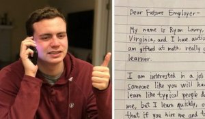 Un homme atteint d'autisme publie une lettre de motivation poignante sur LinkedIn, sa publication est devenue virale