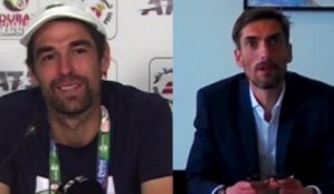ATP - Dubaï 2021 - Jérémy Chardy : "Nicolas Escudé, DTN de la FFT, c'est bien d'avoir des anciens joueurs car ils connaissent le sport"