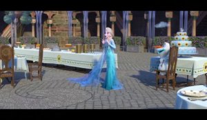 La Reine des Neiges Une Fête Givrée - Extrait du film - Elsa et Kristoff préparent l'anniversaire