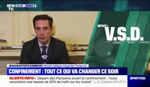 Jean-Baptiste Djebbari: "Les Français qui sont aujourd'hui loin de leur domicile peuvent évidemment rentrer"