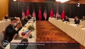 États-Unis : Joe Biden durcit le ton face à la Chine et la Russie