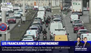 Confinement: jusqu’à 400 km de bouchons cumulés enregistrés en Île-de-France