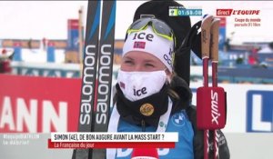 Roeiseland : « Jamais eu autant de vent cette saison » - Biathlon - CM (F)