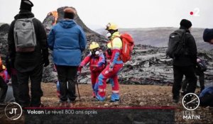 Islande : un volcan endormi depuis 800 ans en éruption