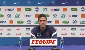 Varane : « En mode compétition » - Foot - Bleus