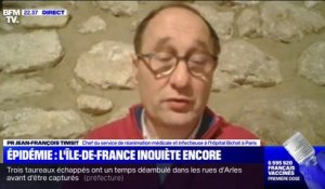 Pr Timsit: "Je suis inquiet sur la capacité de ce confinement à nous faire voir le bout de cette flambée épidémique en Île-de-France"