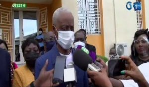 RTG/Première dose de vaccin contre la Covid-19 par le maire de Libreville