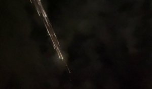 Aux États-Unis, le ciel illuminé par des débris d'une fusée SpaceX