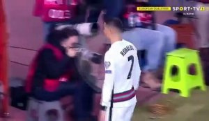 Ronaldo quitte le terrain après un but refusé injustement