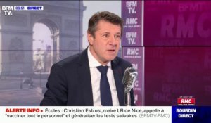 Christian Estrosi "ne pense pas" qu'Emmanuel Macron est en train de s'effondrer politiquement