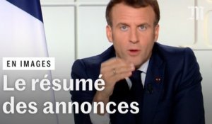 Couvre-feu, écoles, vaccins : le résumé des annonces d’Emmanuel Macron face au Covid-19