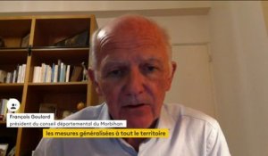 Covid-19 : "On s'attendait à une généralisation" des mesures de restriction, reconnaît le président du département du Morbihan