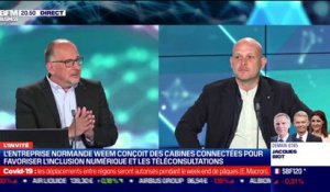 Emmanuel Ratel (Weem) : L'entreprise normande Weem conçoit des cabines connectées pour favoriser l'inclusion numérique et les téléconsultations - 31/03