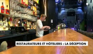 Restaurateurs et hôteliers : la déception