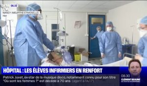 Covid-19: les élèves infirmiers appelés en renfort à l'hôpital