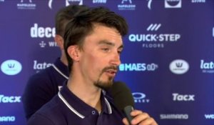 Tour des Flandres 2021 - Julian Alaphilippe : "Je n'ai aucun sentiment de revanche et je suis fier de montrer ce maillot de champion du monde"