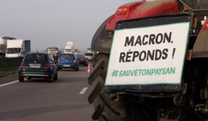 Réforme de la PAC : des agriculteurs bloquent la francilienne contre des mesures «inacceptables et inapplicables »