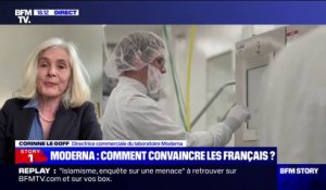 Corinne Le Goff (Moderna): "Le vaccin à ARN Messager est une technologie qui a démontré son efficacité et sa sécurité"