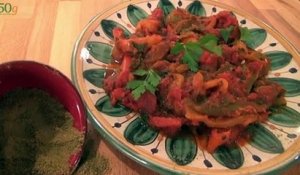 Chakchouka ou Salade de poivrons grillés et tomates