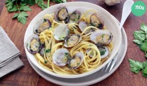 Spaghetti alle vongole (pâtes aux palourdes)