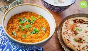 Dahl de lentilles corail au Cookeo