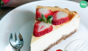Cheesecake aux fraises express