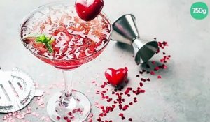 Cocktail saint valentin