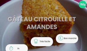 Gâteau citrouille et amandes