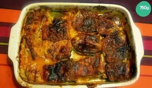 Mon gratin d'aubergine à la sauce tomate