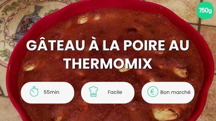 Gateau A La Poire Au Thermomix Sur Orange Videos