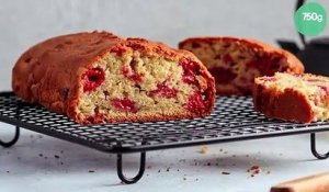 Gâteau aux framboises maison