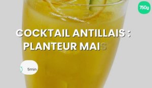 Cocktail antillais : planteur maison