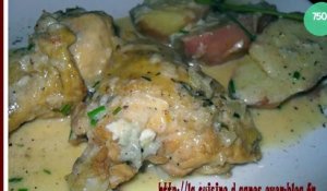 Cuisses de poulet au mascarpone-gorgonzola