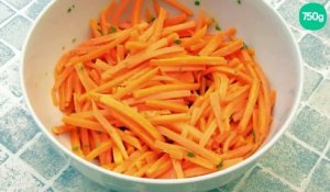 Salade de carottes au cumin et épices