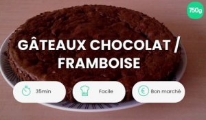 Gâteaux chocolat / Framboise