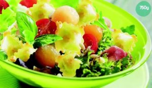 Salade d'été aux ravioles