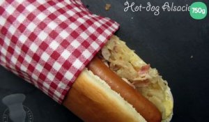 Hot-dog alsacien
