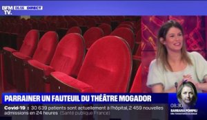 Pour garder un lien avec le public, le théâtre Mogador propose de parrainer ses fauteuils